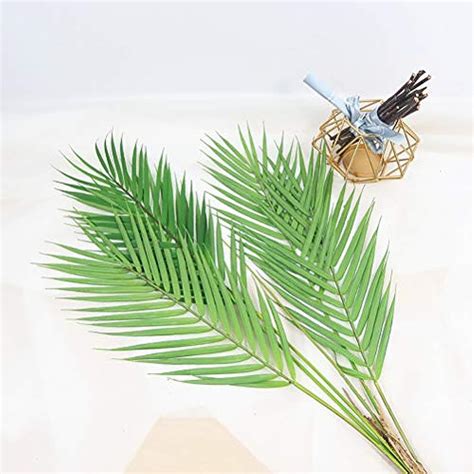 Palm Fronds Tropical Leaves Artificial Leaf Faux Greenery Home Wedding