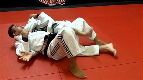 Jiu Jitsu Techniques Escape From Back Mount Lapel Choke Defense