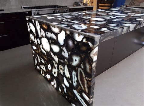 20 Semi Precious Stone Creative Countertops Cabinets And More