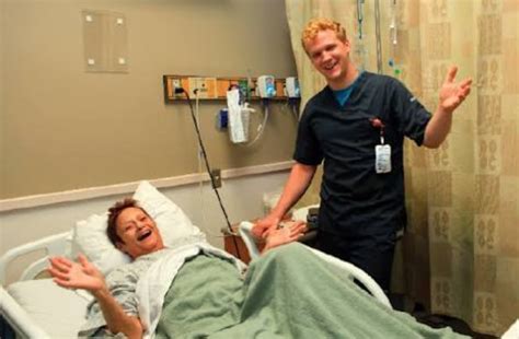 The Singing Nurse Comforts Patients Troubled Hearts