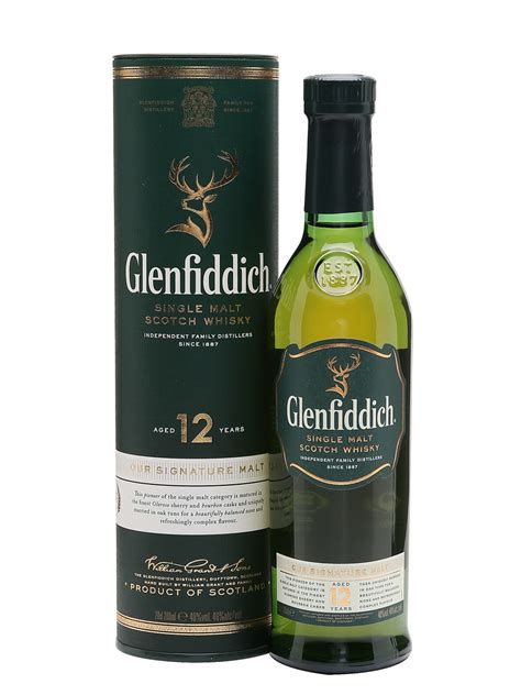 Single Malt Scotch Whisky Glenfiddich 12 Years Old First Four