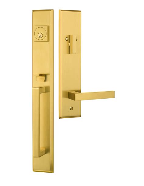 Brushed Brass Entry Door Handles Image To U