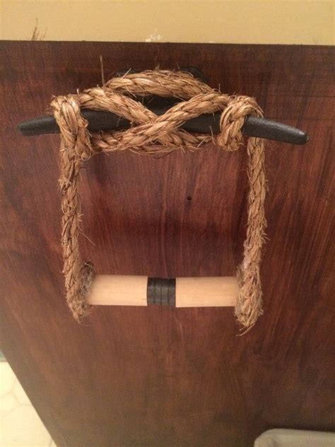 Shop our selection of toilet paper holders and get free shipping on all orders over $99! Nautical Rope Toilet Paper Holder | Bathroom toilet paper ...