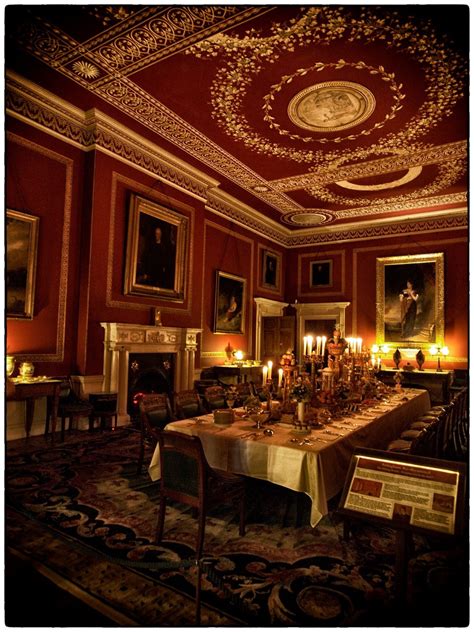 Attingham Park Manor House Interior English Manor Houses Interior