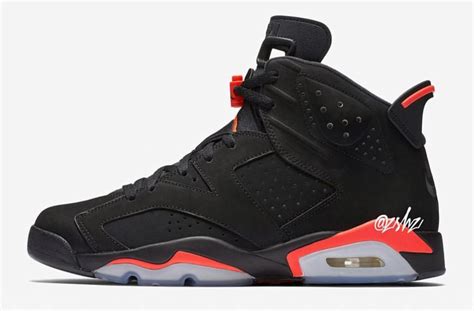 The 2019 Air Jordan 6 Black Infrared Will Release For All Star