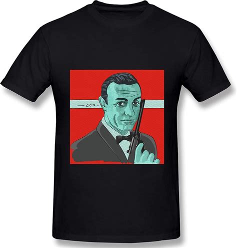 007 James Bond Sean Connery T Shirt Mens Shirt Tees Adult