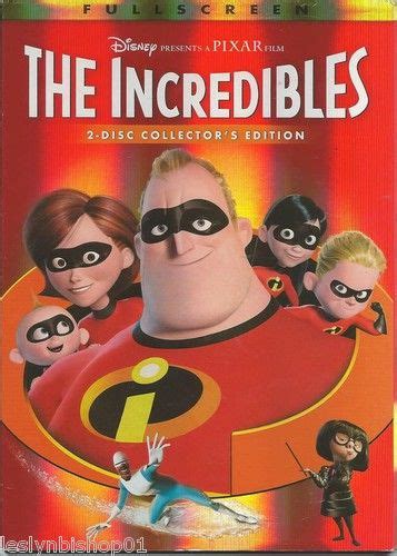 Telecommunications guru winston deavor enlists elastigirl to fight crime and make the public fall in love with superheroes once again. THE Incredibles DVD 2 Disc SET Fullscreen Collector'S ...