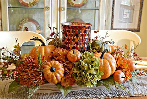 Kristens Creations Fall Dining Room Centerpiece Fall Home Decor