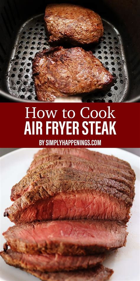 Set your temp to 375 and time to 17 minutes. Dinner for two? Juicy sirloin steak cooked perfectly and ...