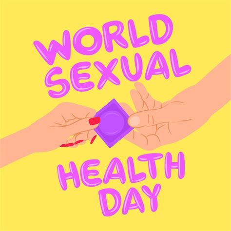 Premium Vector World Sexual Health Day Poster Concept Design