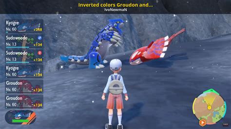 Inverted Colors Groudon And Kyogre Pokemon Scarlet And Violet Mods