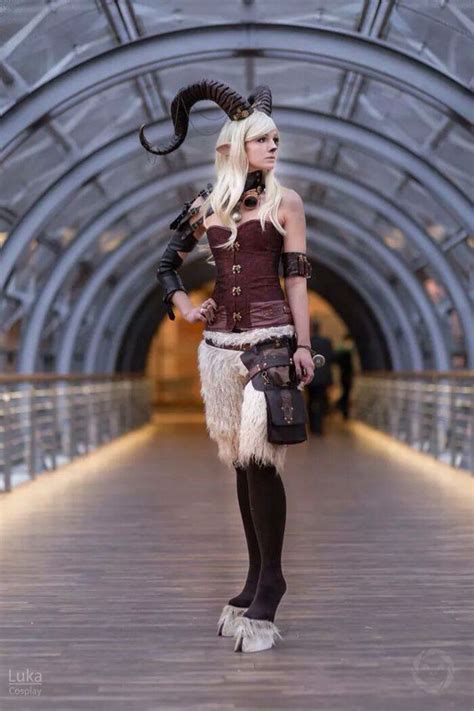 Faun Cosplay Her Feet Must Get So Sore Steampunk Cosplay Cosplay