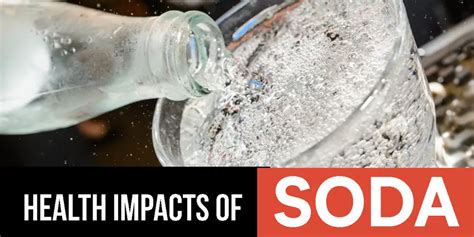 health impacts of drinking soda dr brahmanand nayak