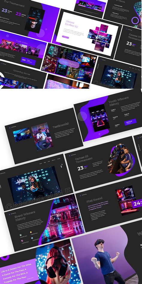Gaming Powerpoint Template 190280 Templatemonster
