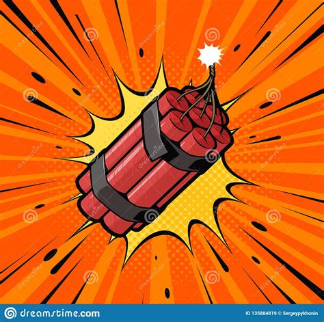 Tnt Dynamite Red Bomb With A Timer Isolated On White Background 3d