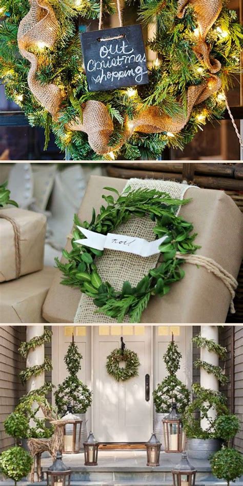 31 Simple Rustic Christmas Decoration Ideas For 2023 Christmas