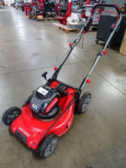 Craftsman V60 Cordless 21in 3 In 1 Self Propelled Mower With Battery