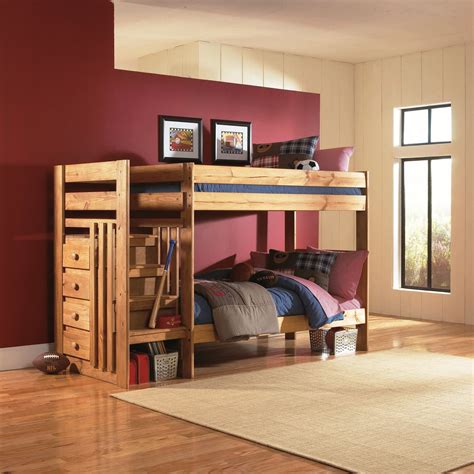 7989 Twintwin Stair From Simply Bunk Beds Bunk Beds With Stairs