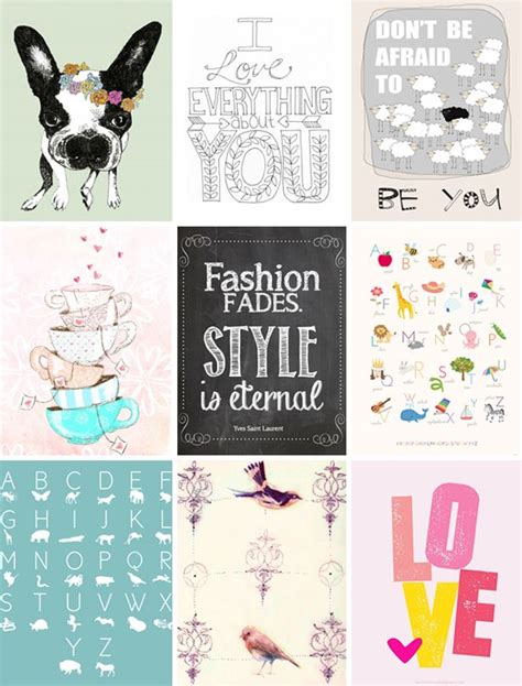 Diy Free Printable Posters Cute Posters All Available For Download