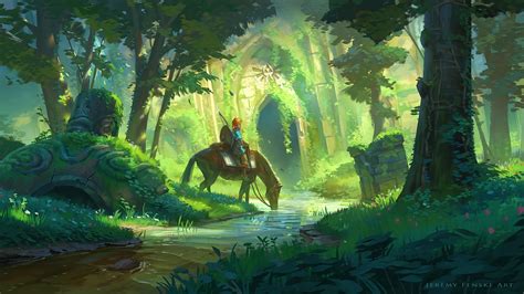 The Legend Of Zelda Breath Of The Wild Fanart 4k Wallpaperhd Games