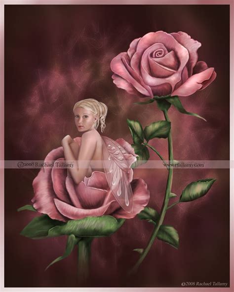 Charmed Rose By Rachzee On Deviantart Angel Art Rose Fairy Fantasy Art