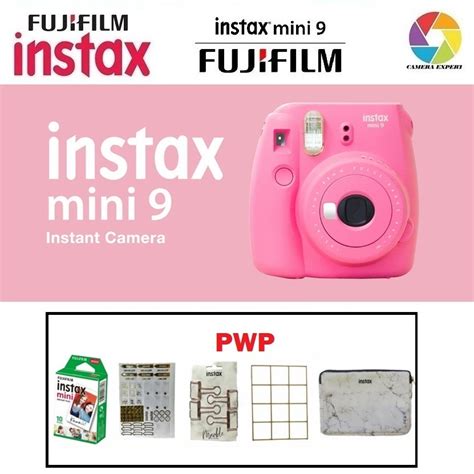 Fujifilm Instax Mini 9 Instant Camera Special Holiday Package Shopee