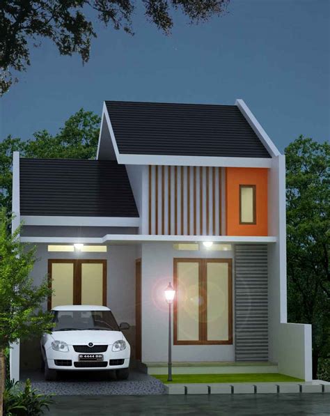 Inspirasi desain rumah 8x12 meter : 10 Desain Rumah Sederhana Dengan Budget Sederhana - Desain ...