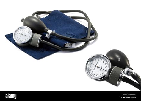 Sphygmomanometer The Instrument Used To Measure Blood Pressure Stock