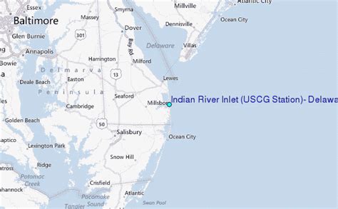 Indian River Inlet Uscg Station Delaware Tide Station Location Guide