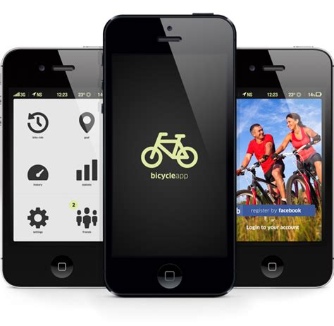 bicycle app by Michal Galubinski, via Behance | App interface design, Ux design mobile, App design