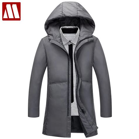 men s extreme cold winter long hooded bio down jackets parkas men casual thermal thick solid