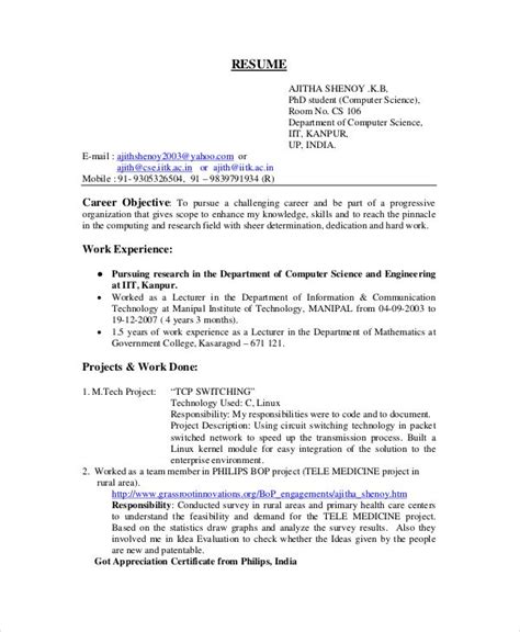 Resume format for fresher teachers is an easy guide for newbies looking to present a trustworthy as well as capable demeanor to future employers. B.SC Computer Science Fresher Resume , Computer Science ...