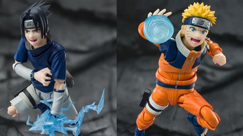 New Pre Shippuden Naruto And Sasuke Figures From Shfiguarts Naruto