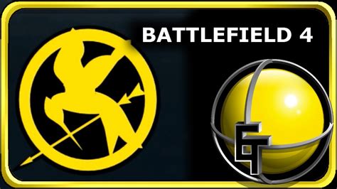 Battlefield 4 Emblem Tutorial Hunger Games Mocking Jay Pin YouTube