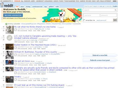 Reddit The Front Page Of The Internet