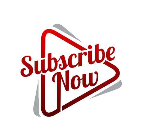 Youtube Subscribe Logo Transparent