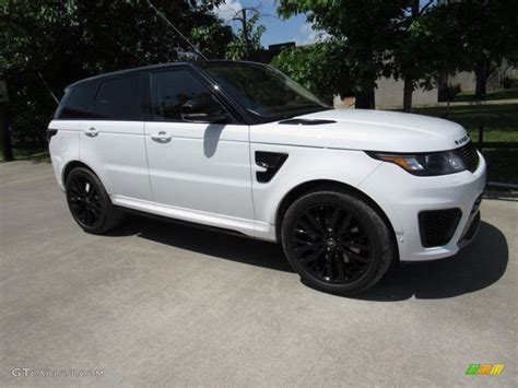 2017 Fuji White Land Rover Range Rover Sport Svr 120044734 Gtcarlot