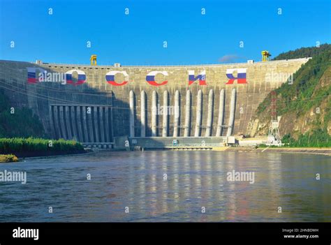 The Largest Hydroelectric Power Station On The Mountain Banks Of The