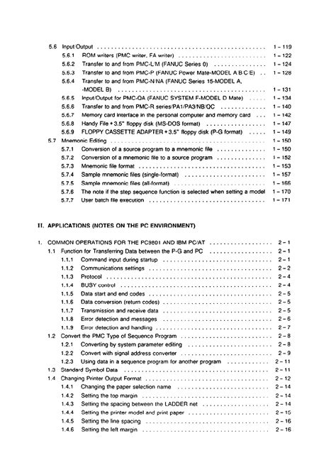 Fapt Ladder For Pc Operators Manual Page 4 Of 311 Fanuc Cnc Free