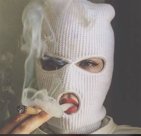 #ira #balaclava #grunge gangster style, gangsta girl, mask girl. Gangsta Ski Mask Aesthetic Gif - MASK