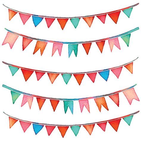 Royalty Free Bunting Clip Art Vector Images And Illustrations Istock