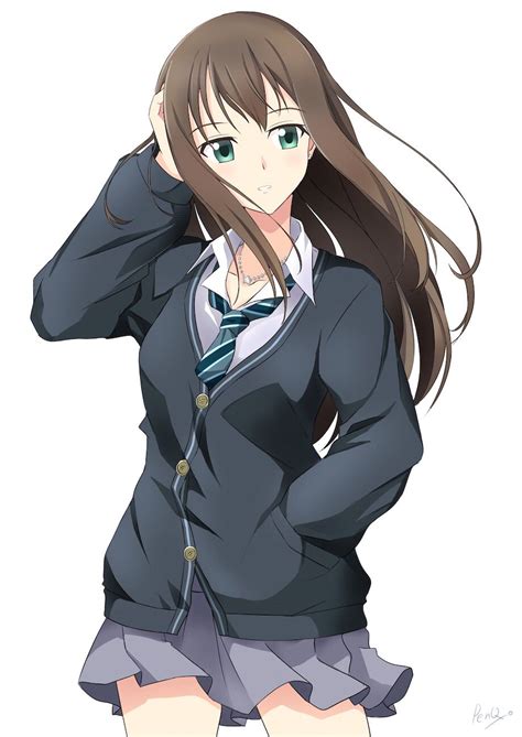 Shibuya Rin Is The Idol Of The Characters In Anime Idolmaster Cinderella Idolmaster Cinderella