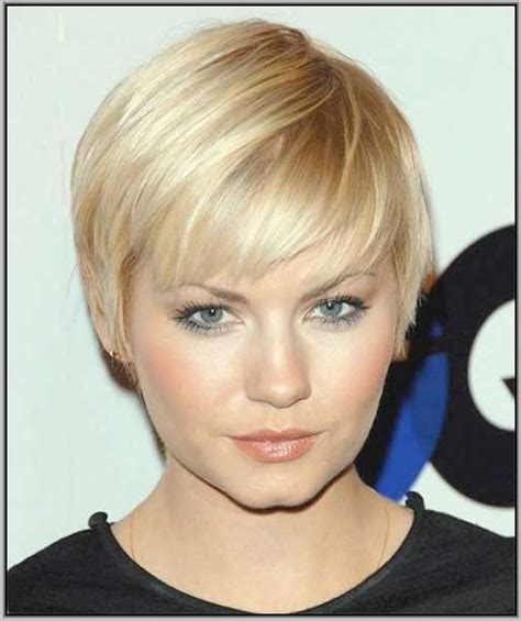 In fact, pixie hairstyle can make thin hair appear thicker round shaped faces and thin hair is not a problem at all in creating your best hairstyle. 20 Inspirations of Short Hairstyles For Round Face And ...
