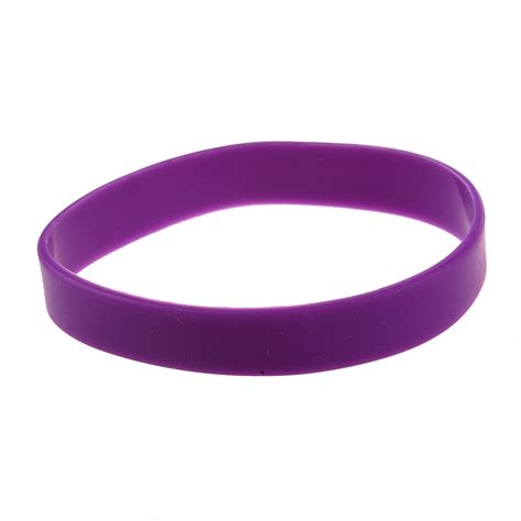 Fashion Silicone Rubber Elasticity Wristband Wrist Band Cuff Bracelet