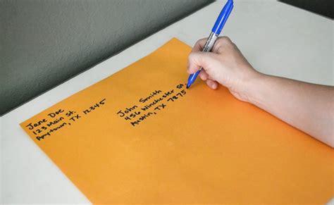 Oct 17, 2013 · we'll send you a link to a feedback form. How to Address Large Envelopes | Our Everyday Life