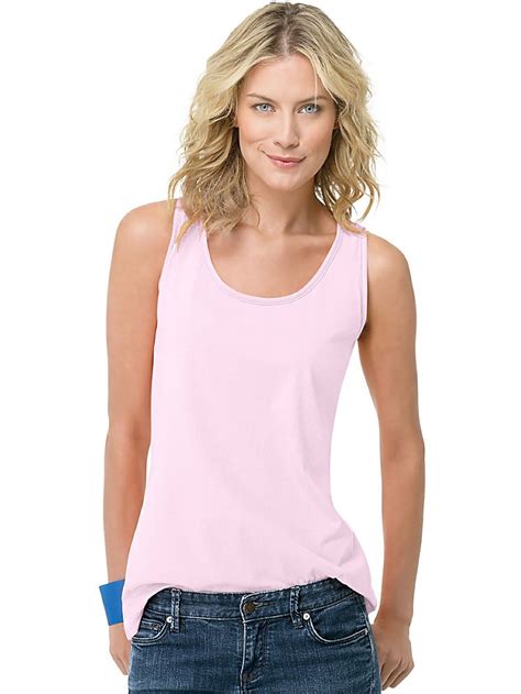 hanes women s live love color tank top style 9002