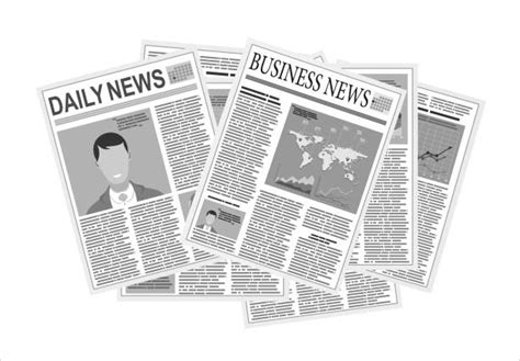 1500 Newspaper Stack Stock Illustrations Royalty Free Vector