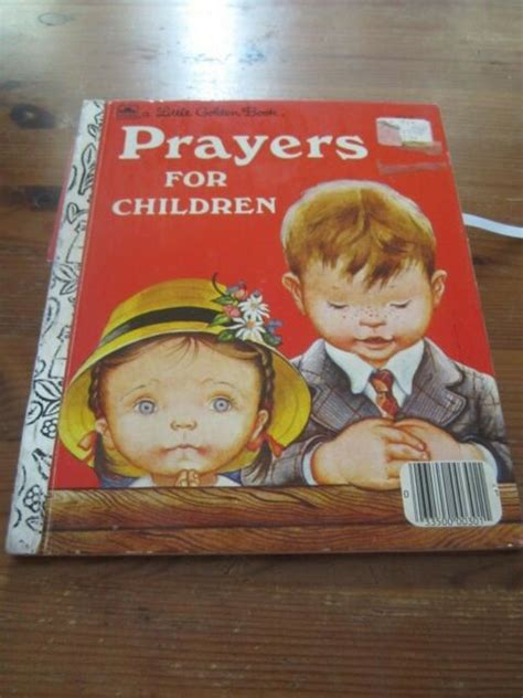 Prayers For Children Little Golden Book Illustrated Eloise Wilkin