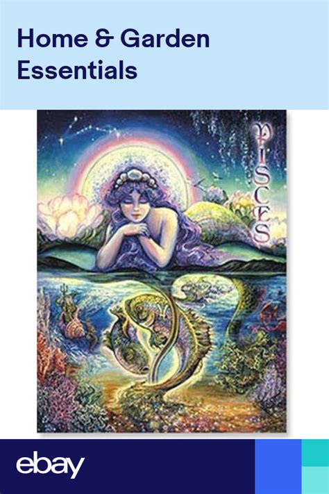 Pisces Star Sign Josephine Wall Leanin Tree Beautiful Birthday Greeting