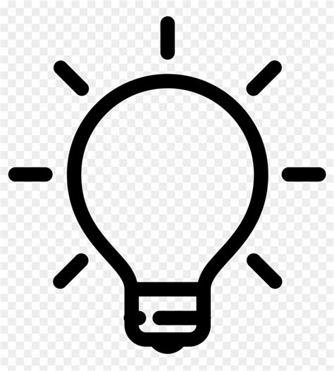 Light Bulb Icon Png